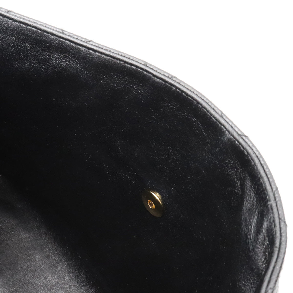 Chanel Kelly Handbag Black CC Caviar Leather