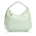 Pre-Loved Fendi Green Others Leather Selleria Hobo Bag Italy