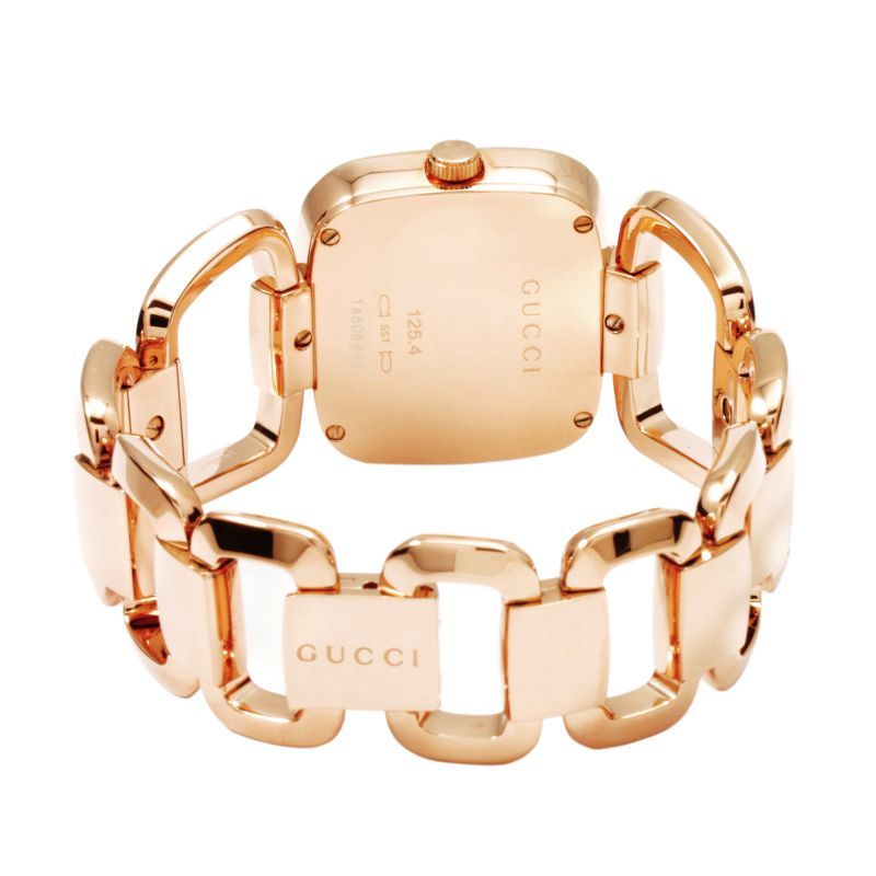 Gucci G- Ladies Rose Gold Watch YA125409
