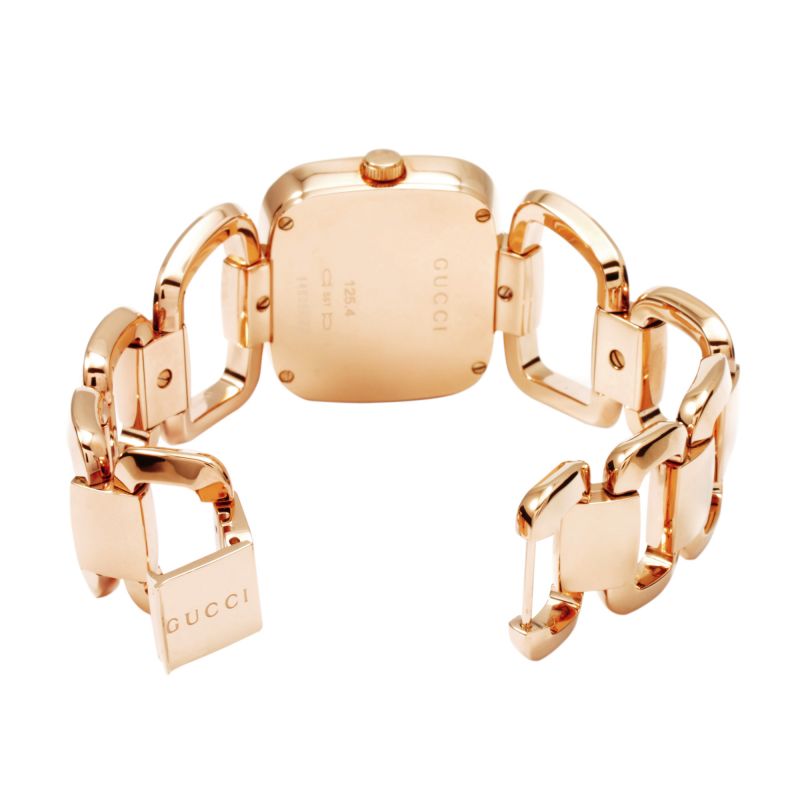 Gucci G- Ladies Rose Gold Watch YA125409