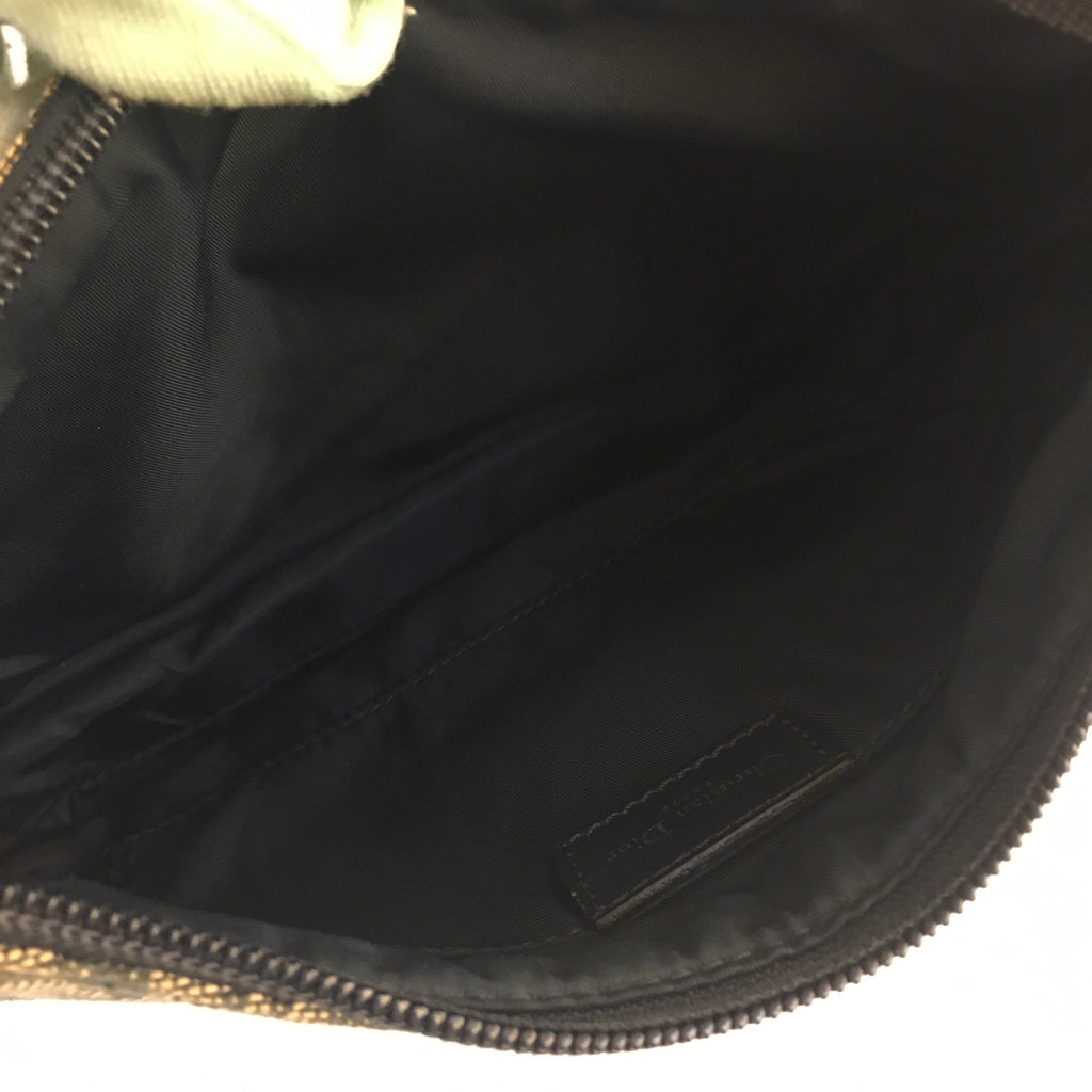 CHRISTIAN DIOR Shoulder Bag in Blue Fabric