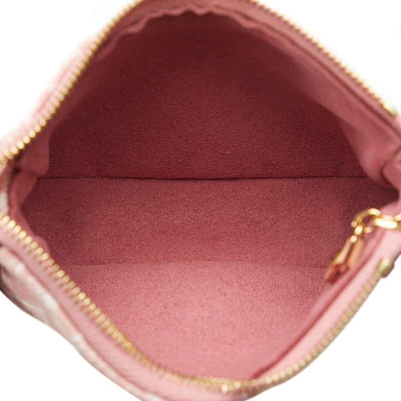 Louis Vuitton Jacquard Micro Pochette Accessoires M81176 Pink Denim