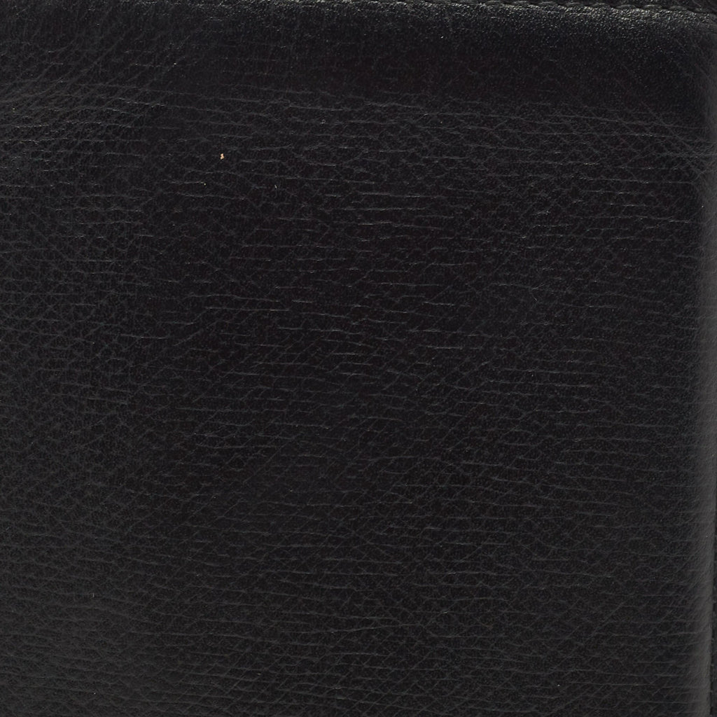 DIOR HOMME Homme Black Leather Bifold Wallet