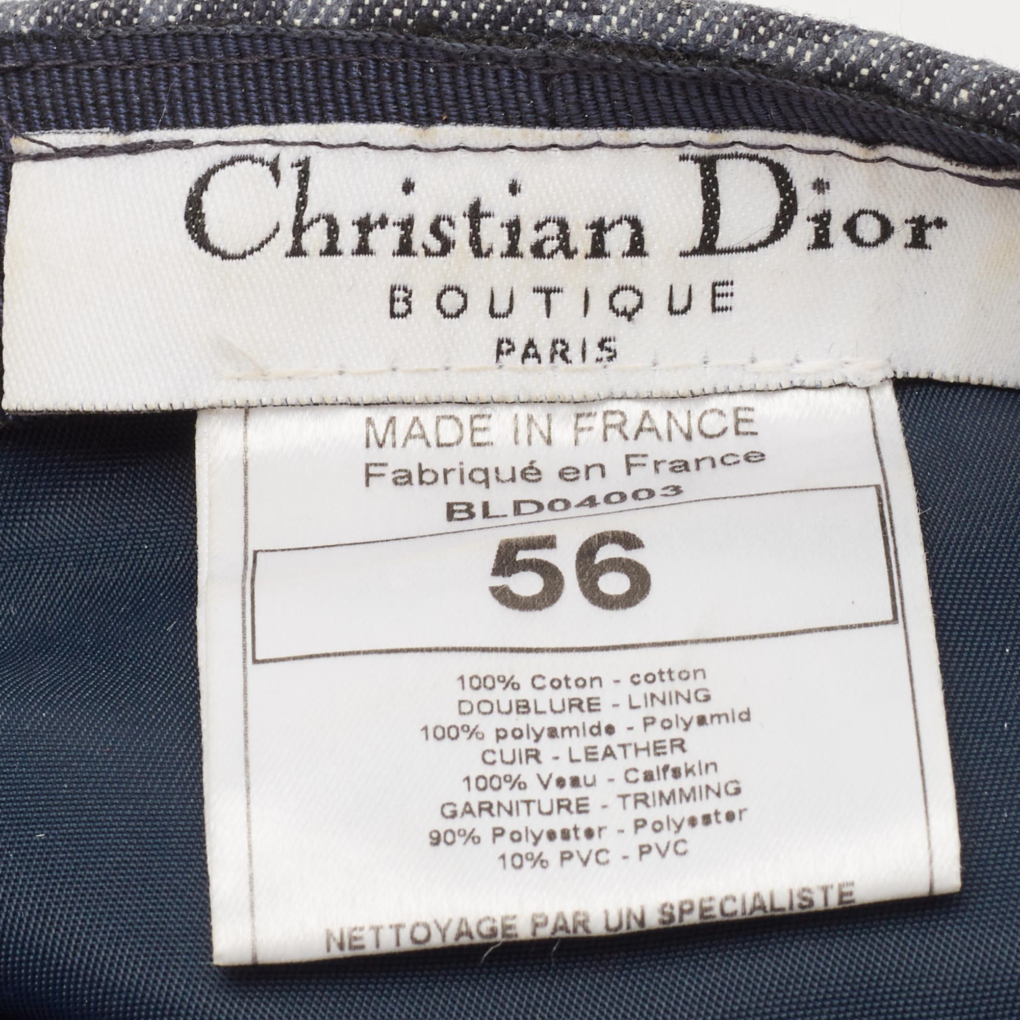 DIOR Boutique issimo Canvas Flight Hat