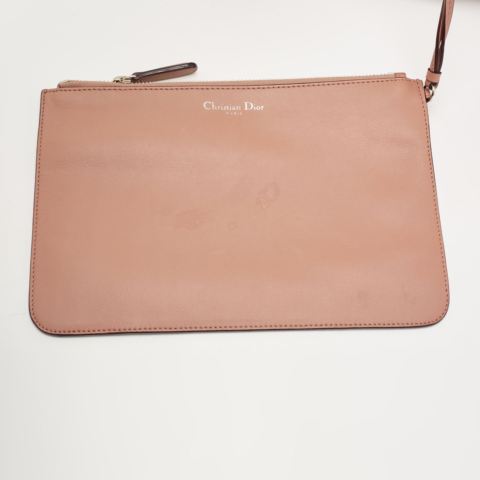 DIOR Old Rose Leather Large issimo Shopper Tote