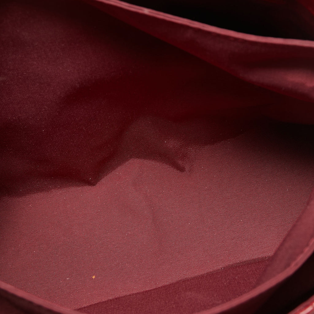DIOR Red Cannage Leather Miss  Shoulder Bag
