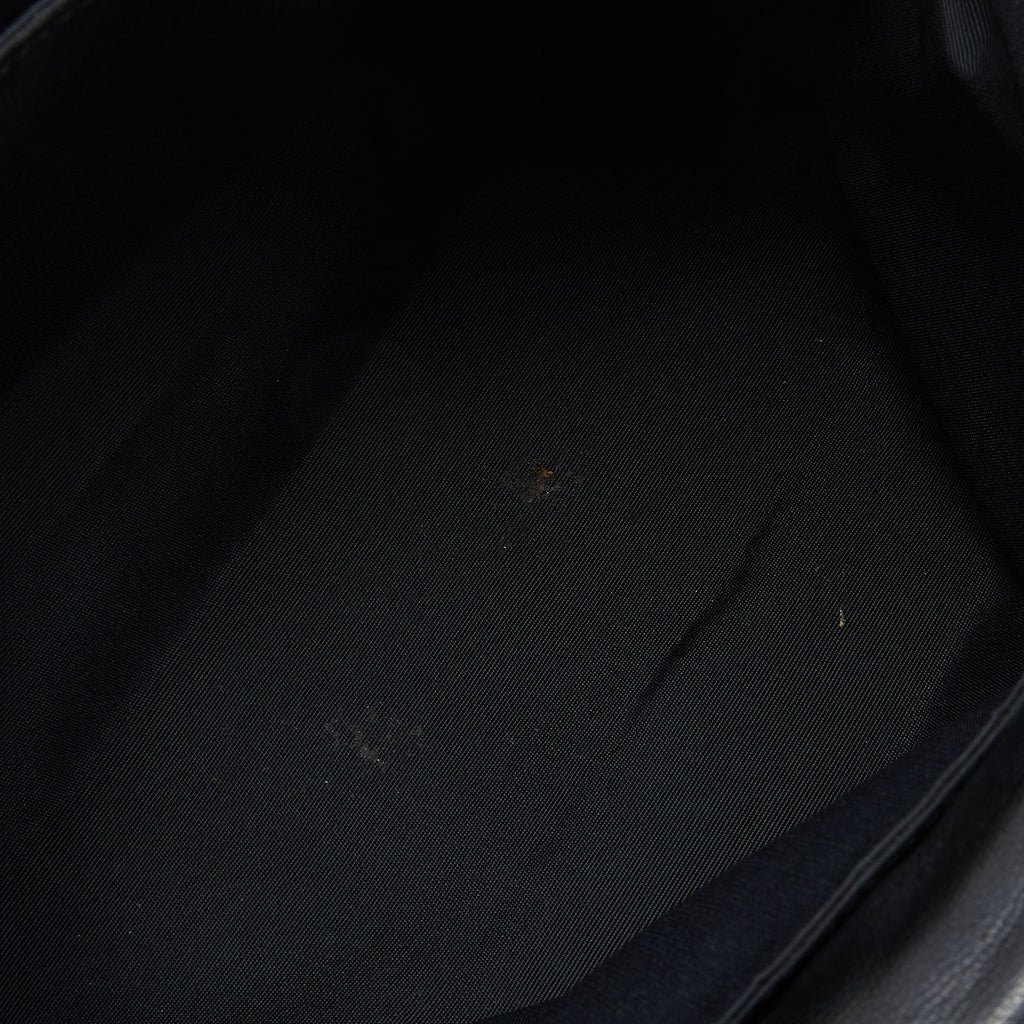 DIOR Black Cannage Leather Miss  Flap Bag