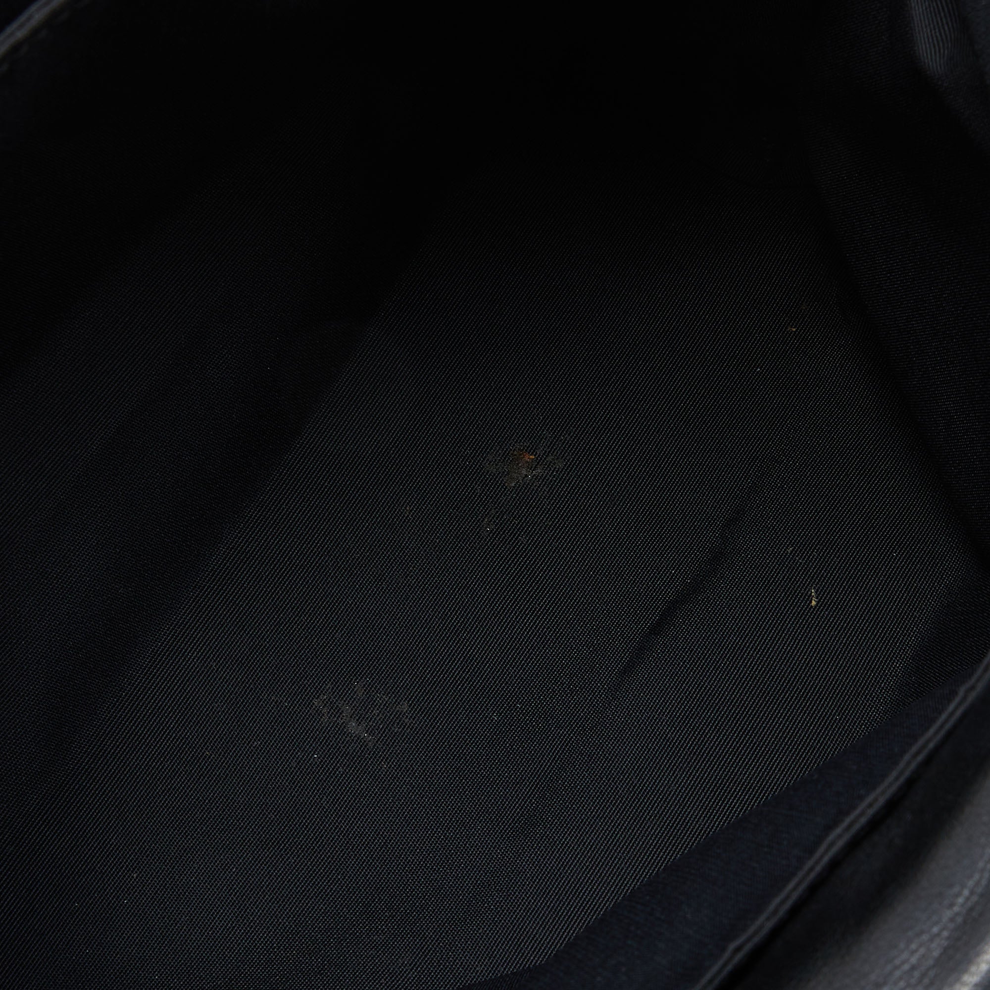 DIOR Black Cannage Leather Miss  Flap Bag