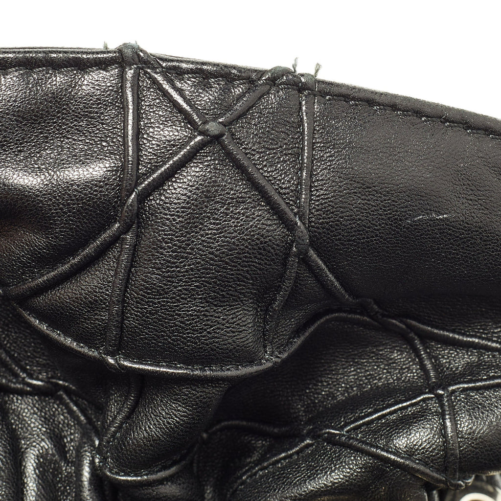 DIOR Black Cannage Leather Le Trente Shoulder Bag