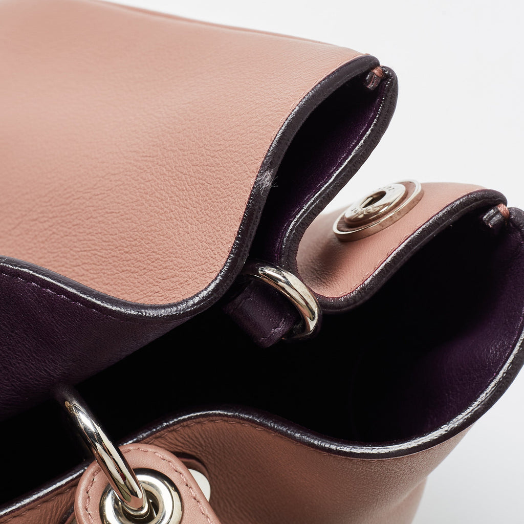 DIOR Old Rose Leather Large issimo Shopper Tote