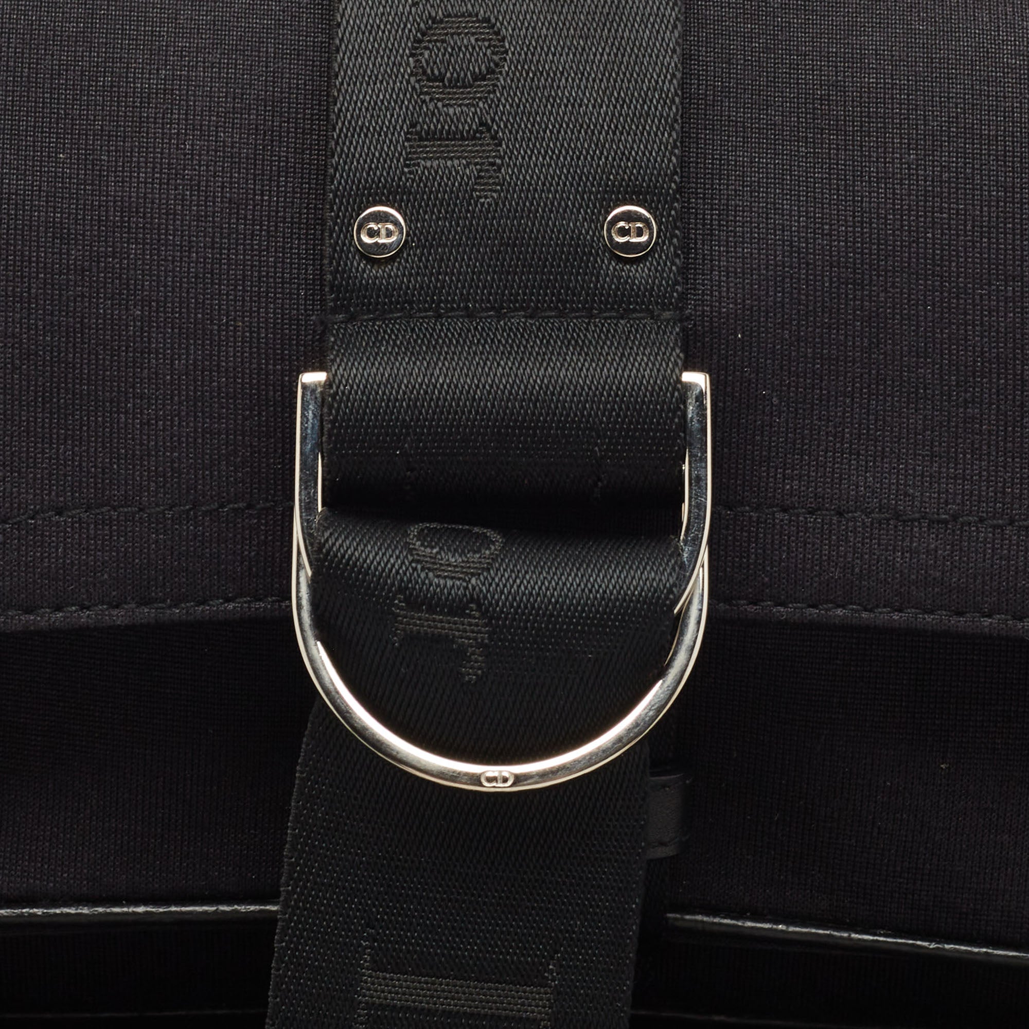 DIOR Black Fabric  Hardcore Shoulder Bag