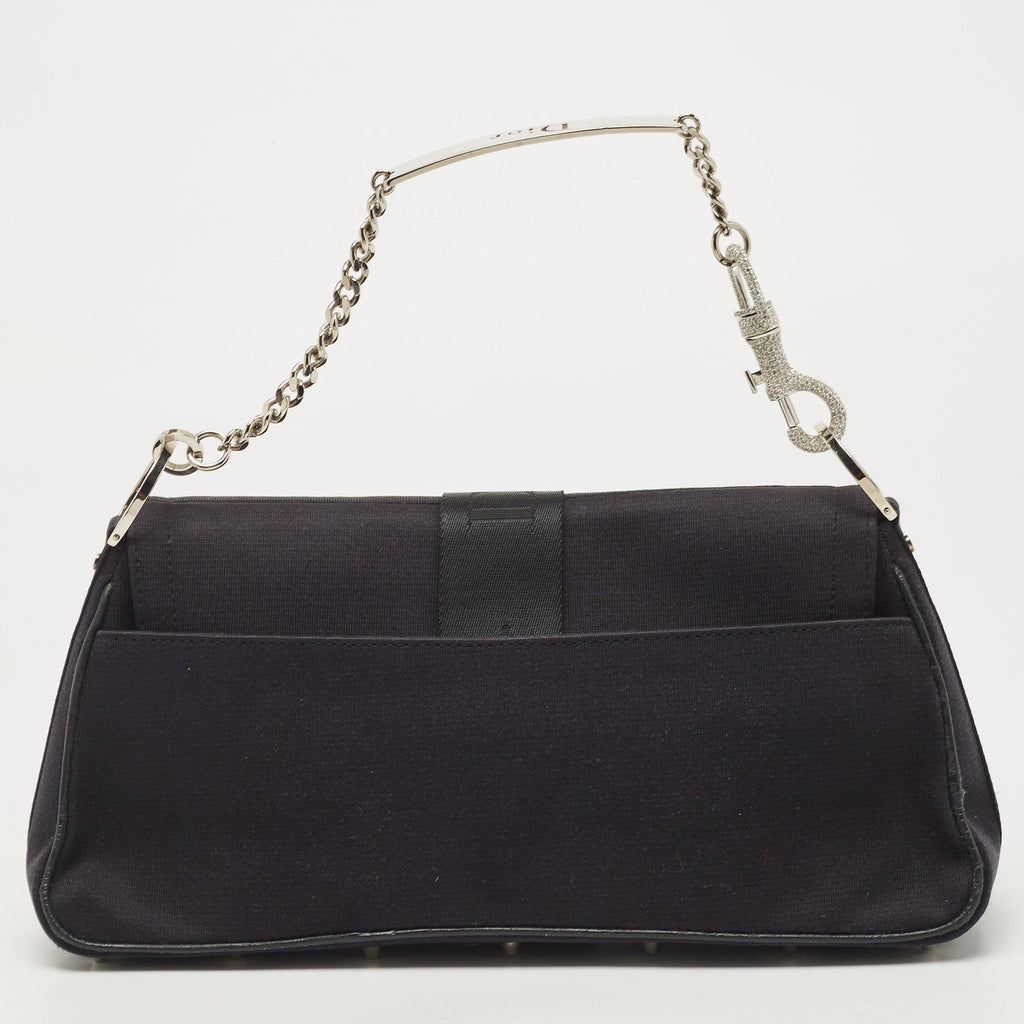 DIOR Black Fabric  Hardcore Shoulder Bag