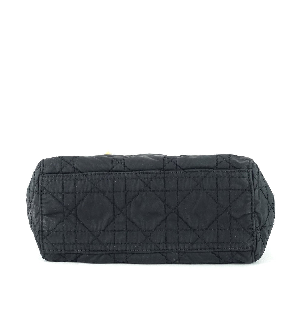 Lady Dior Cannage Quilt Nylon Medium Bag