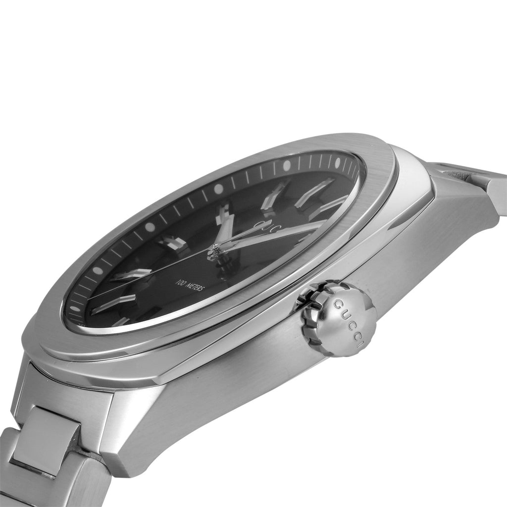 Gucci GG2570 Men's Black Watch YA142301