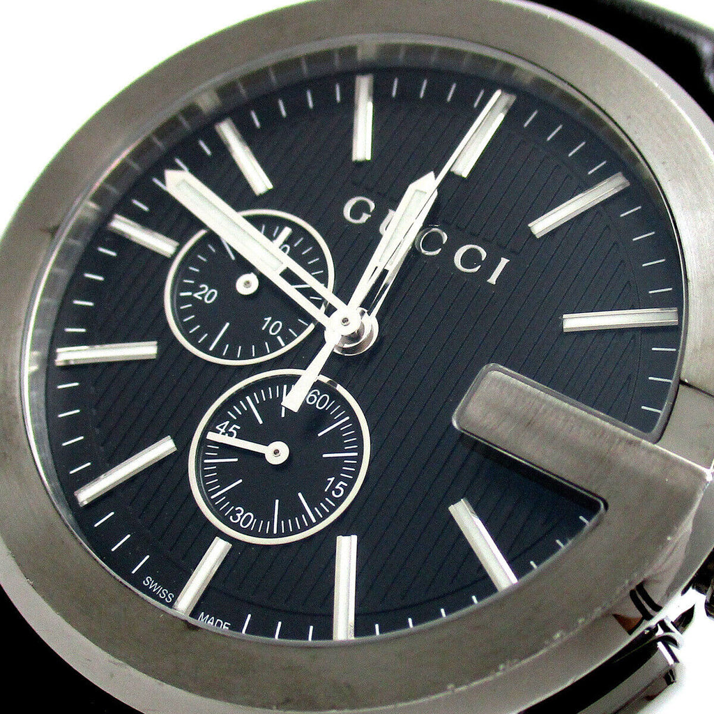 Gucci  G-Chrono Men's Black Watch YA101205