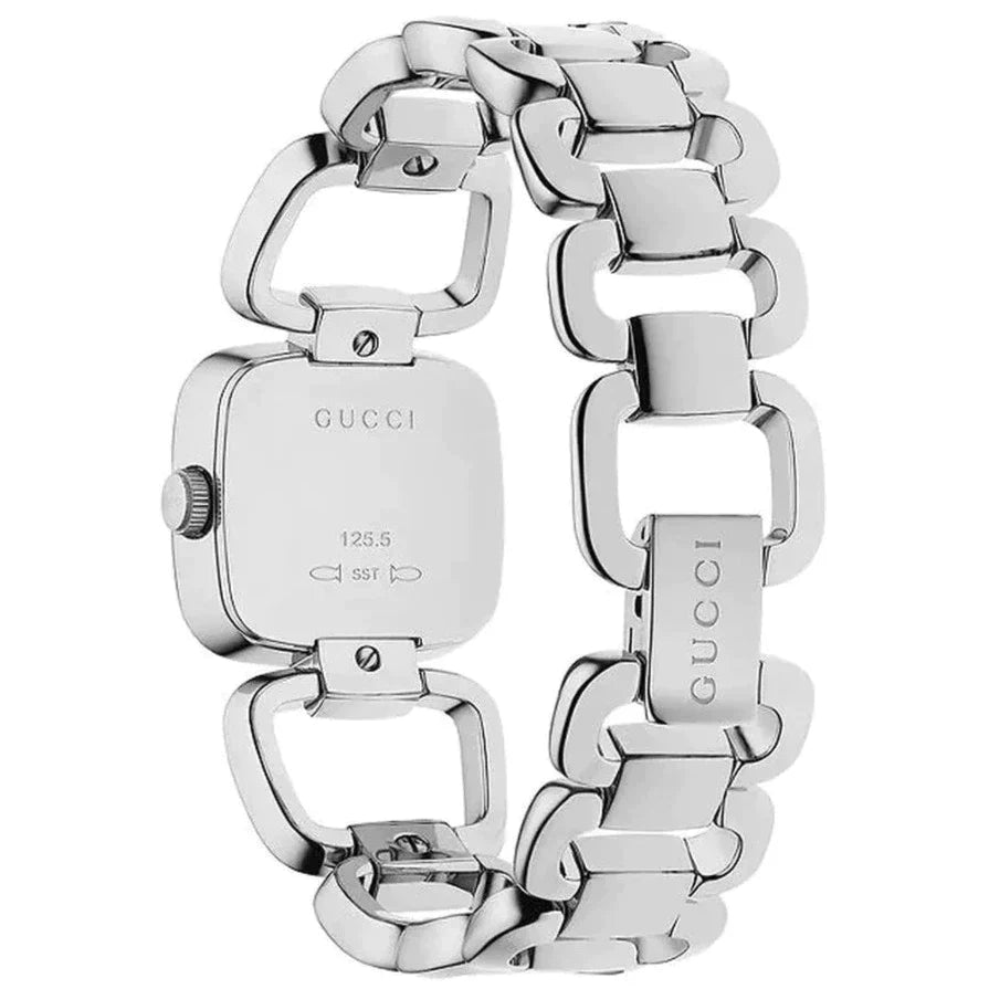 Gucci G-Gucci Mother of Pearl and Diamond Watch YA125502