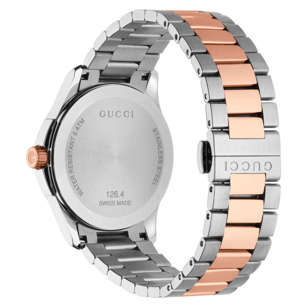 Gucci  G-Timeless Ladies Two-Tone Watch YA126447