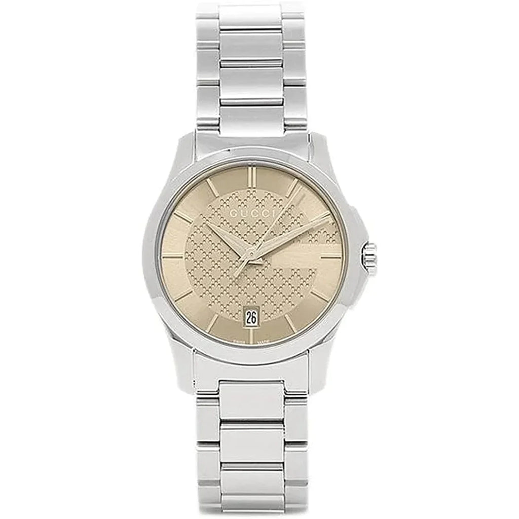 Gucci  G-Timeless Ladies Silver Watch YA126526