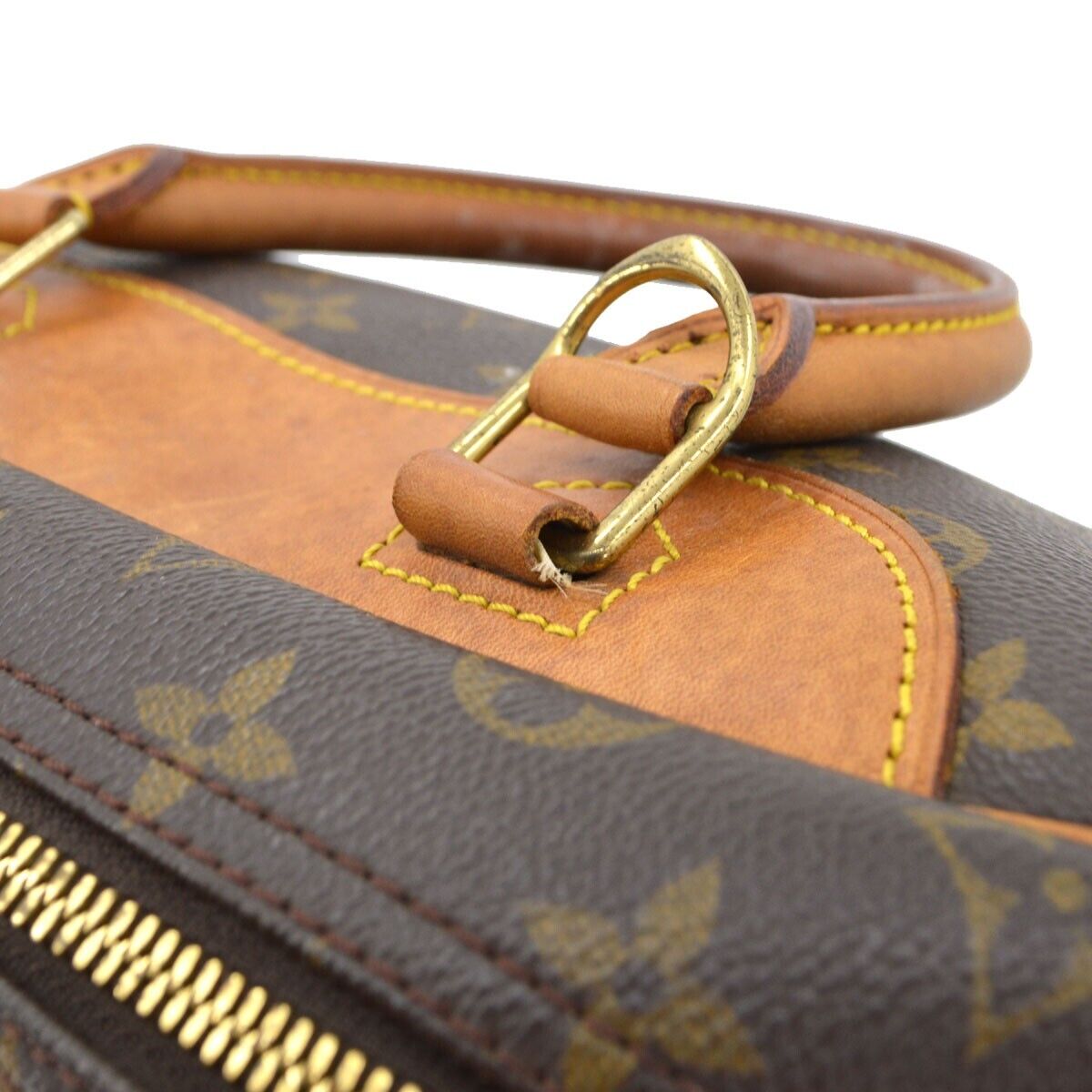 Vintage Louis Vuitton Handbag Deauville M47270 Monogram Brown
