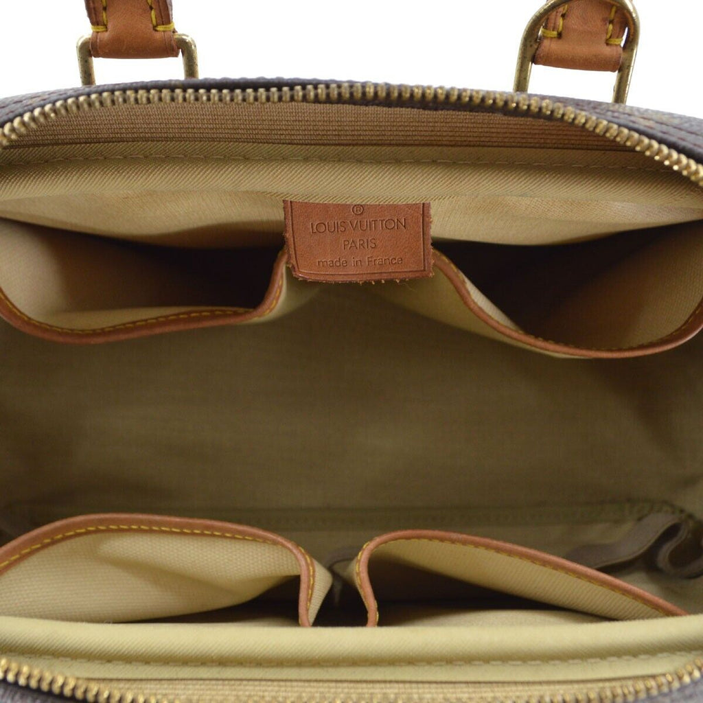 Vintage Louis Vuitton Handbag Deauville M47270 Monogram Brown