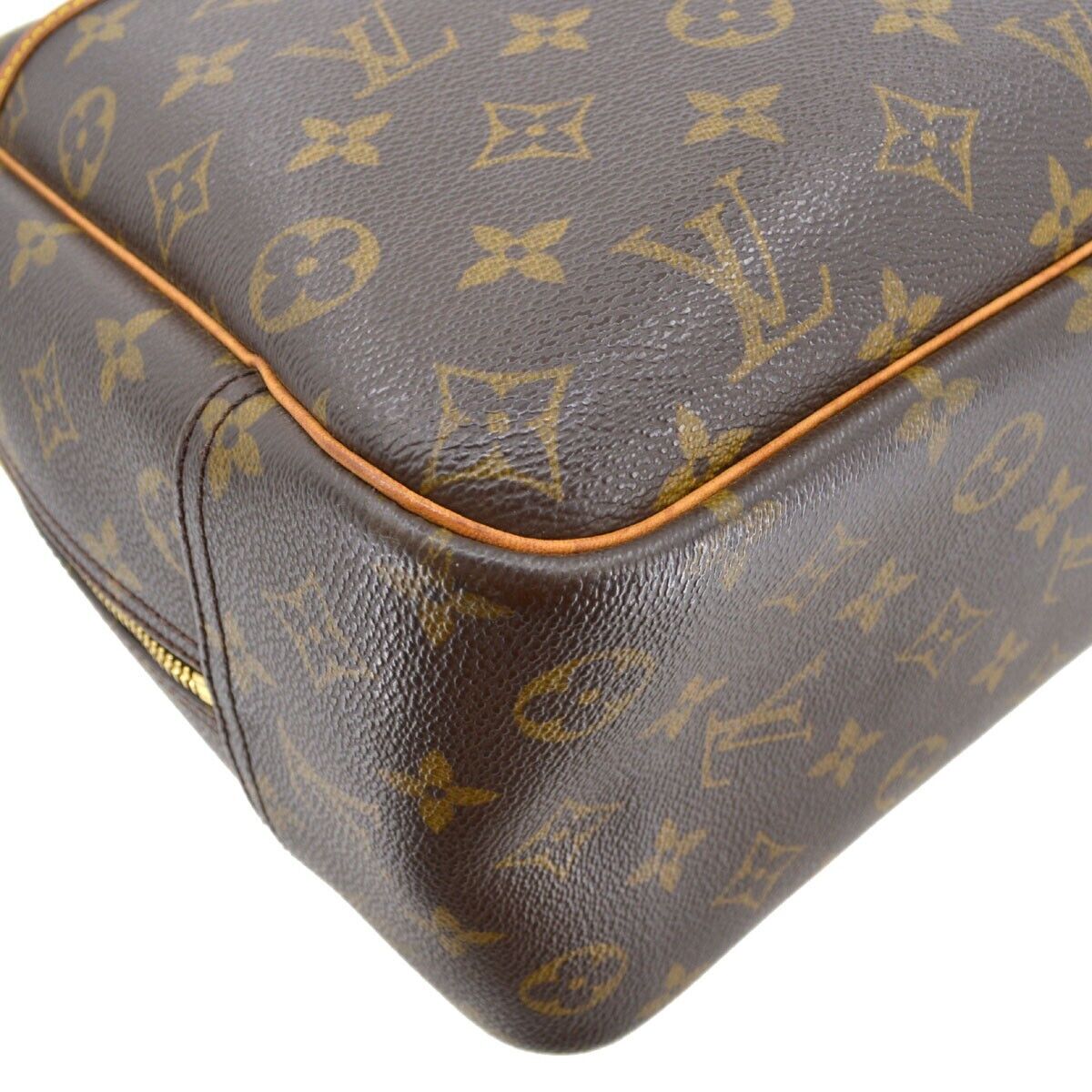 Vintage Louis Vuitton Handbag Deauville M47270 Monogram Brown