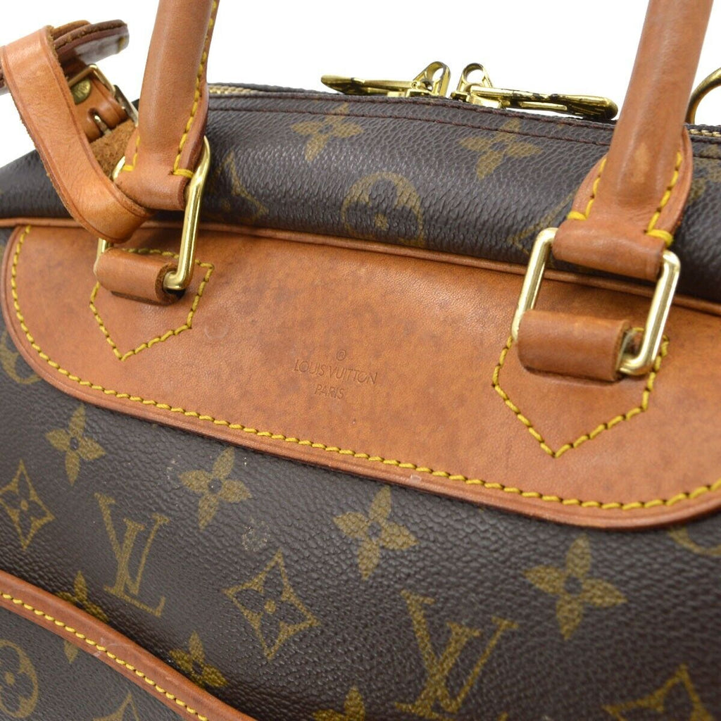 Vintage Louis Vuitton Handbag Deauville M47270 Monogram Brown