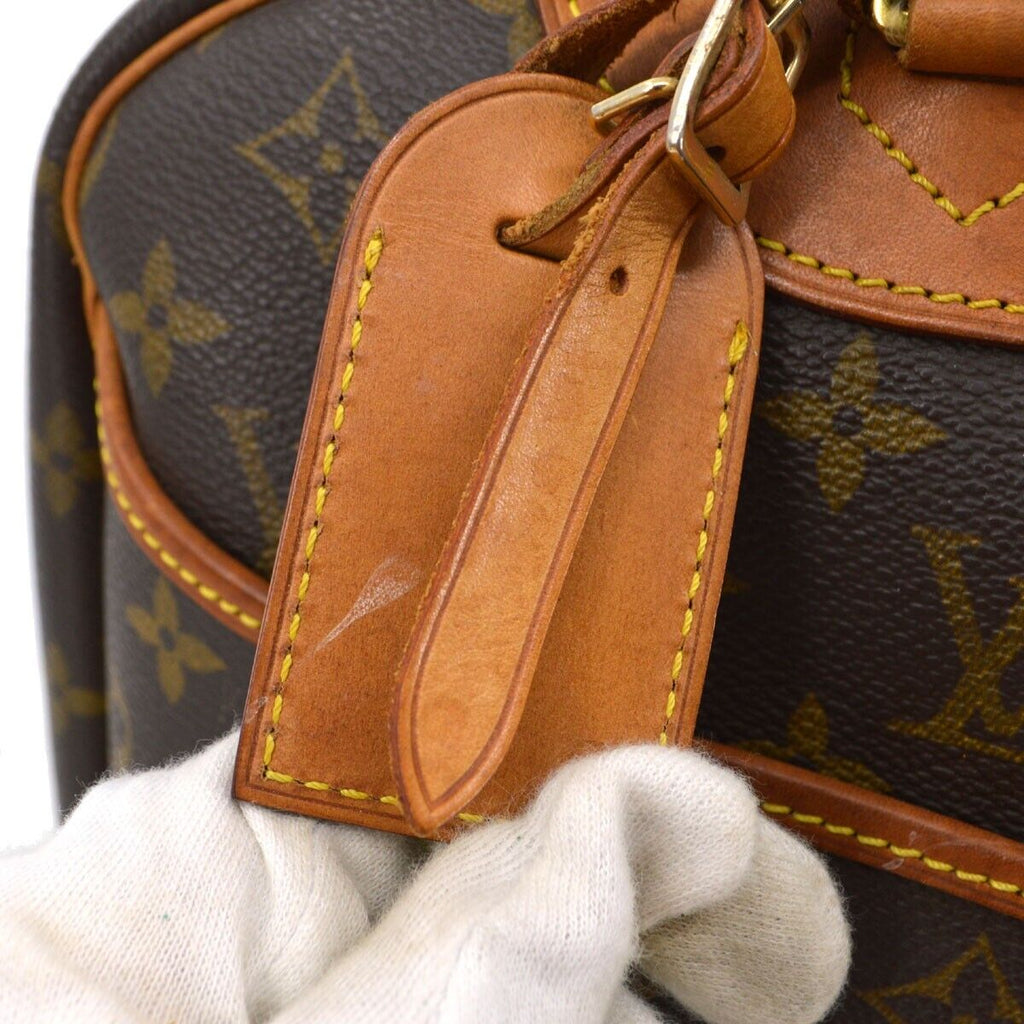 Vintage Louis Vuitton Handbag Deauville M47270 Monogram Brown