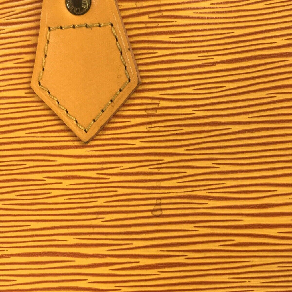Louis Vuitton Speedy 25 Handbag Yellow Epi Leather M43019
