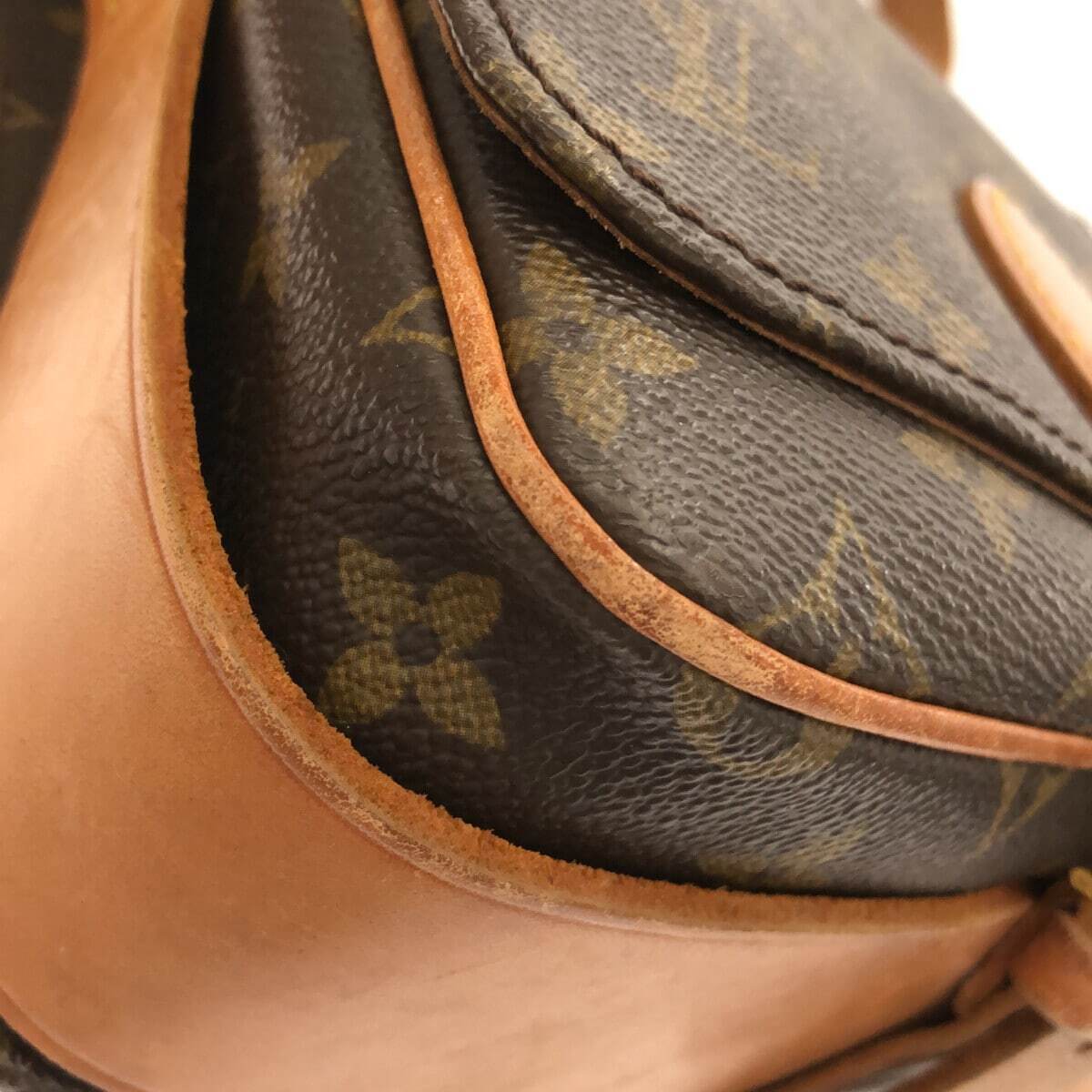 Louis Vuitton Cartouchiere MM Shoulder Bag Vintage M51253
