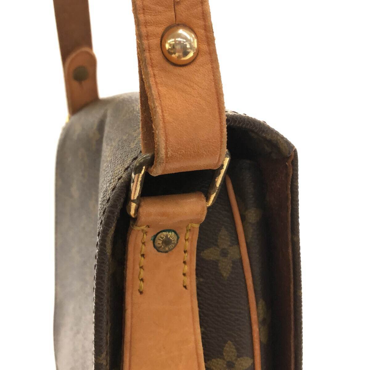 Louis Vuitton Cartouchiere MM Shoulder Bag Vintage M51253