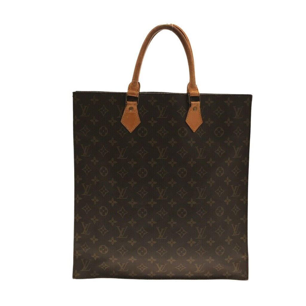 Louis Vuitton Sac Plat Handbag Tote Bag Monogram M51140