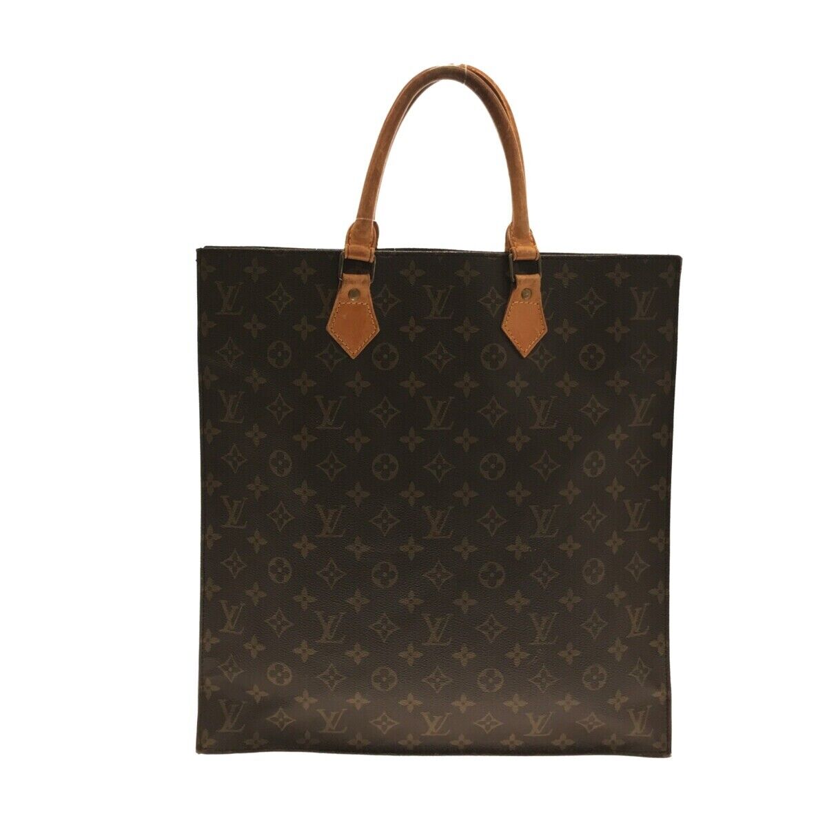 Louis Vuitton Sac Plat Handbag Tote Bag Monogram M51140