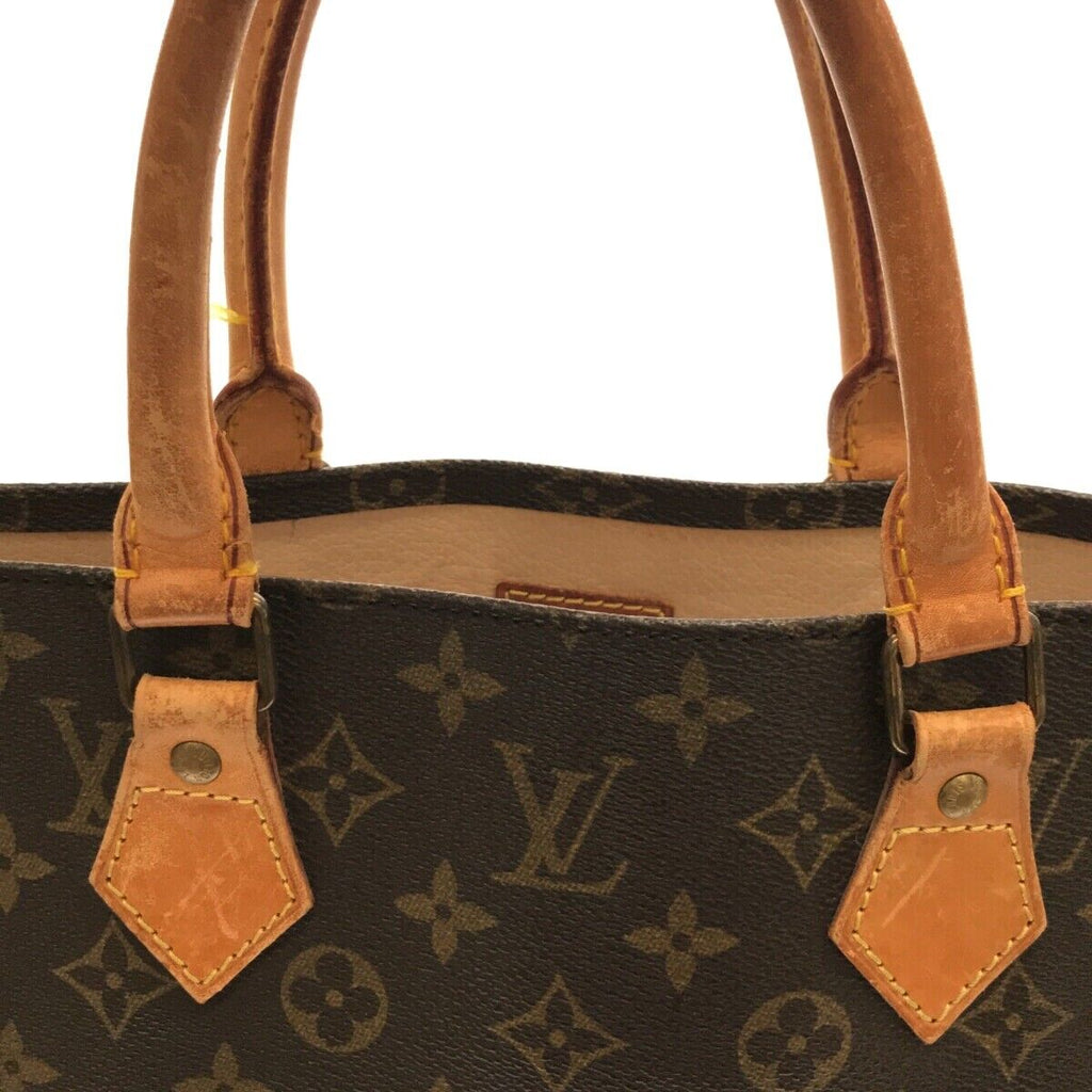Louis Vuitton Sac Plat Handbag Tote Bag Monogram M51140