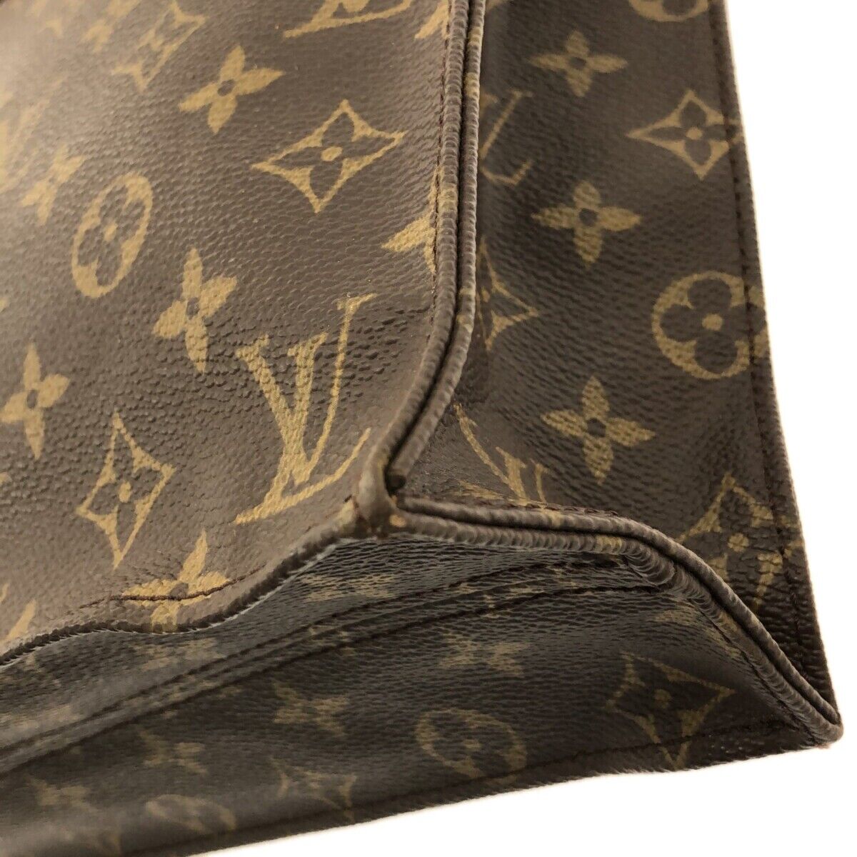 Louis Vuitton Sac Plat Handbag Tote Bag Monogram M51140