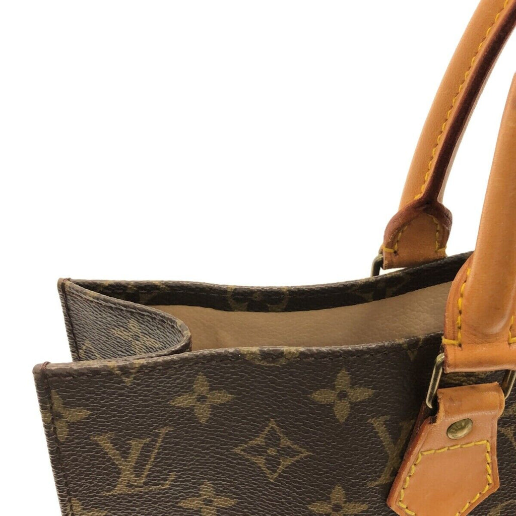 Louis Vuitton Sac Plat Handbag Tote Bag Monogram M51140