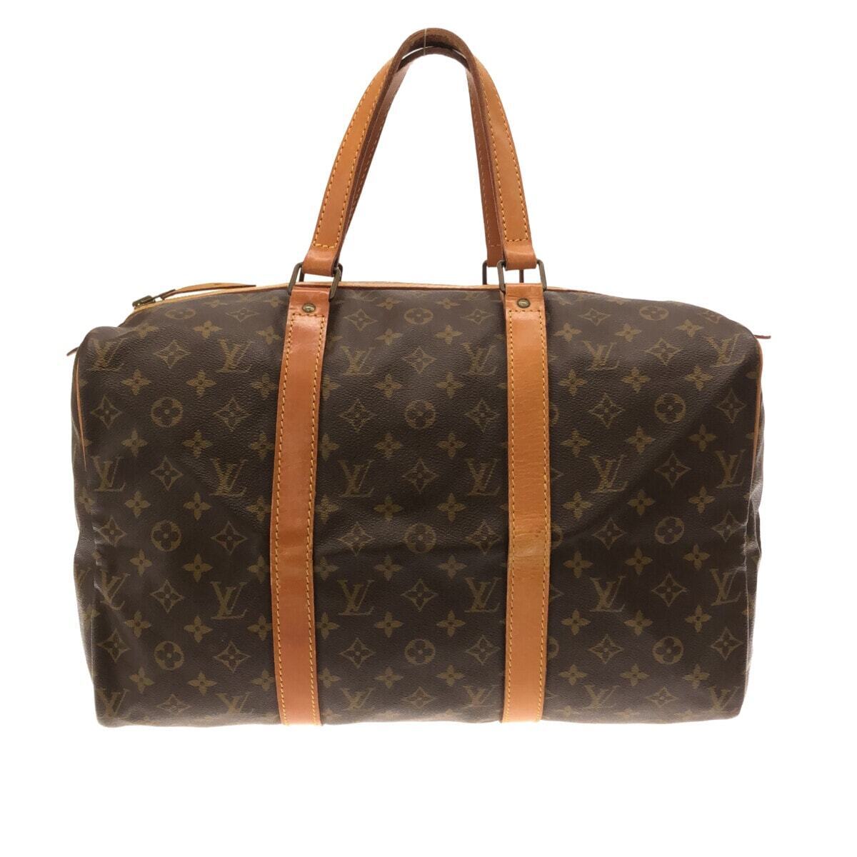 Louis Vuitton Monogram Sac Souple 45 Boston Bag M41624