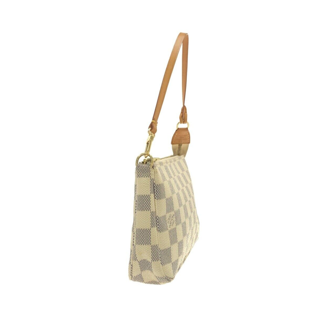 Louis Vuitton Pochette Accessories Azur Damier Shoulder Bag N51986