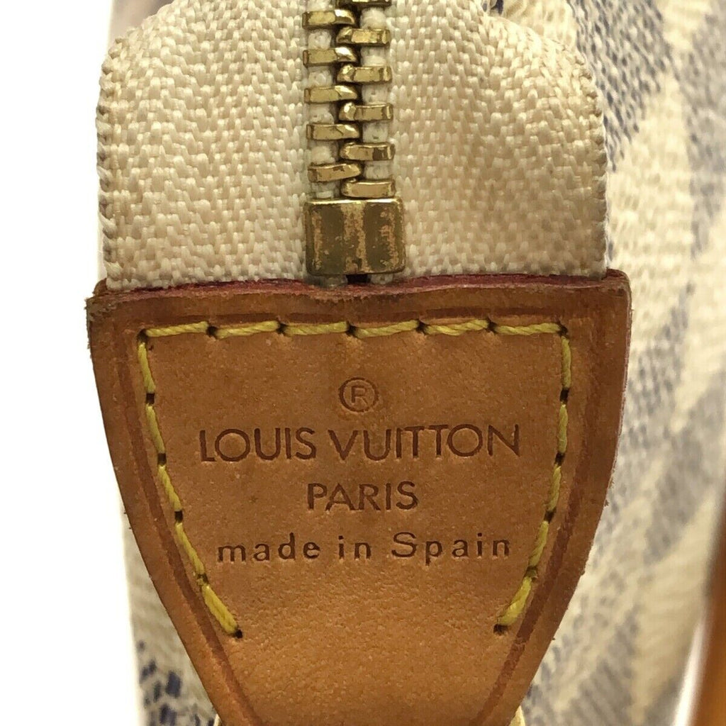 Louis Vuitton Pochette Accessories Azur Damier Shoulder Bag N51986