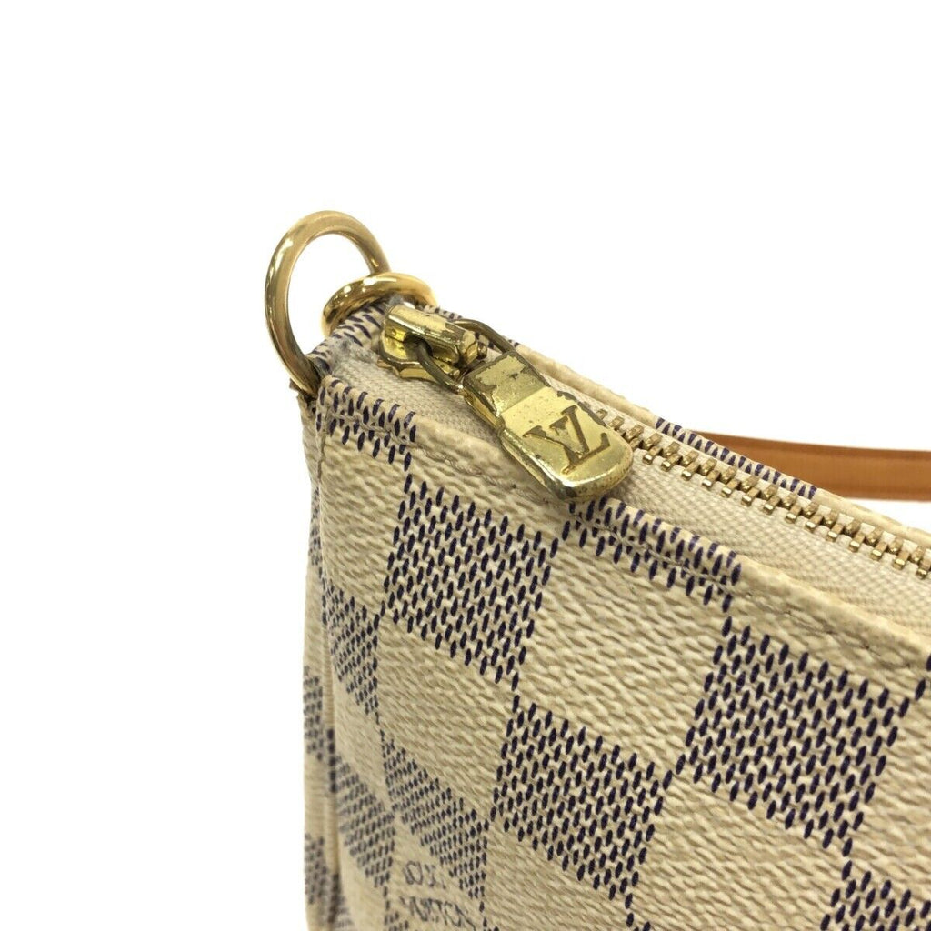 Louis Vuitton Pochette Accessories Azur Damier Shoulder Bag N51986