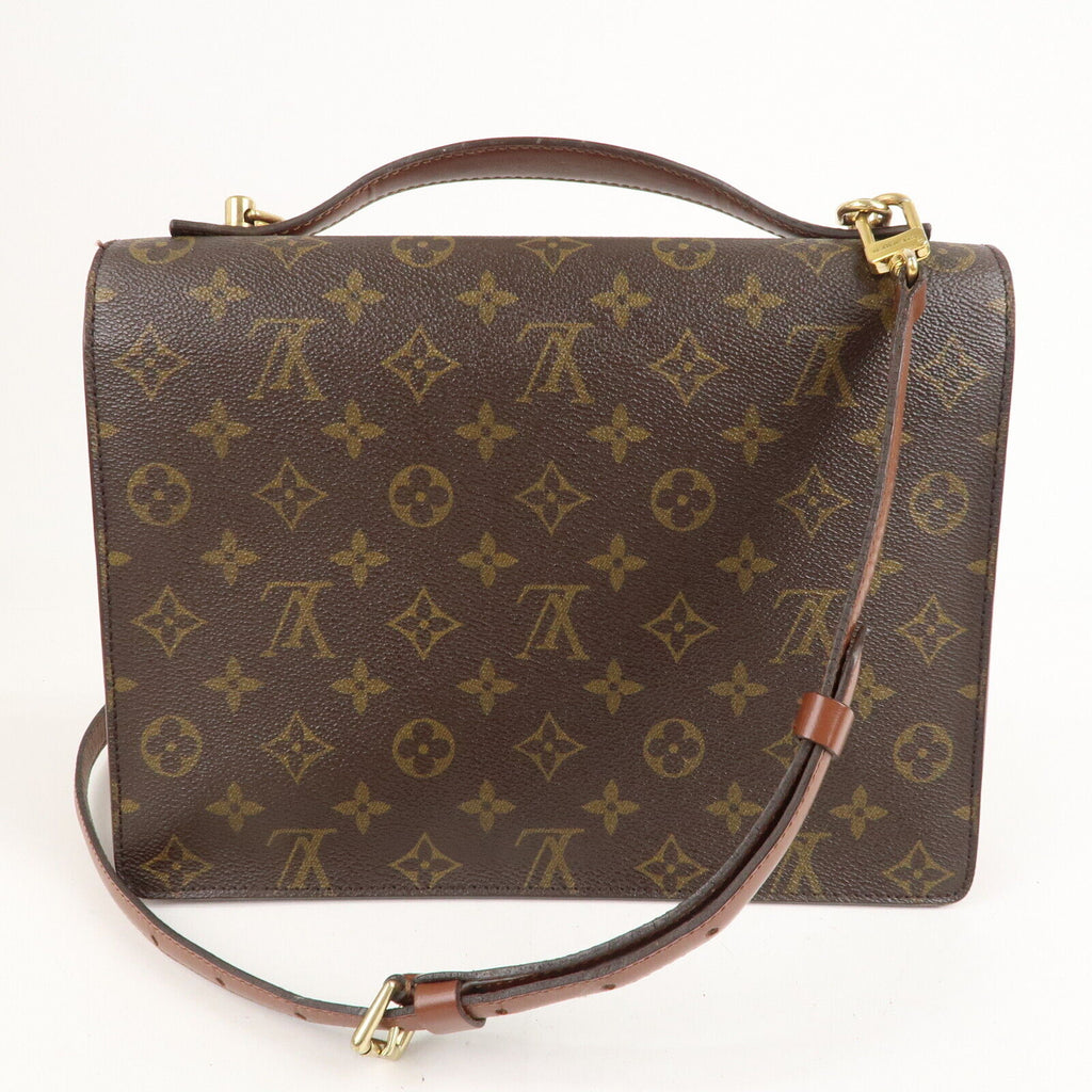 Louis Vuitton Monceau 28 Hand Bag Brief Case M51185
