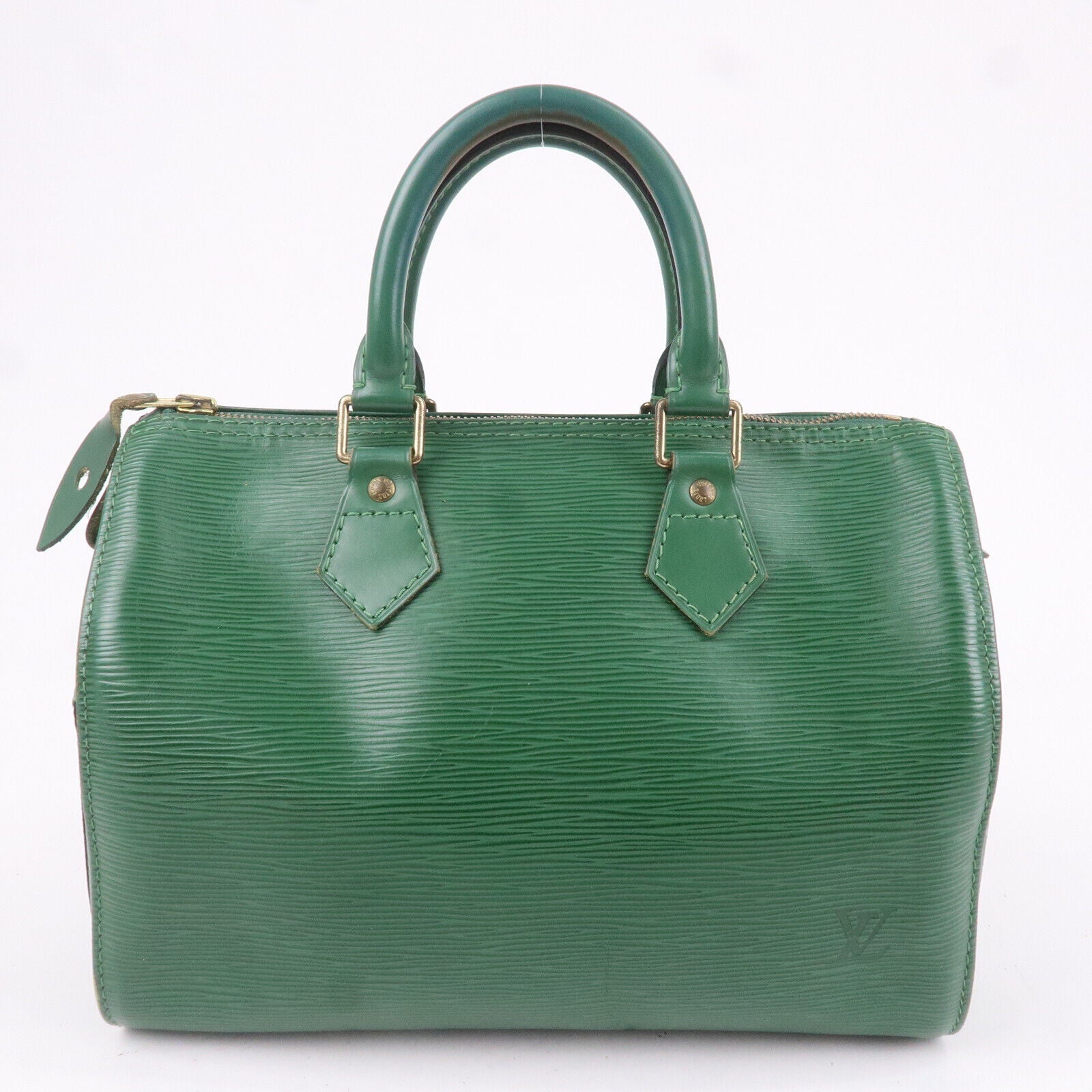 Louis Vuitton Epi Speedy 25 Hand Boston Bag Borneo Green M43014
