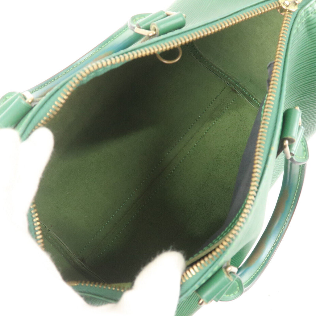 Louis Vuitton Epi Speedy 25 Hand Boston Bag Borneo Green M43014