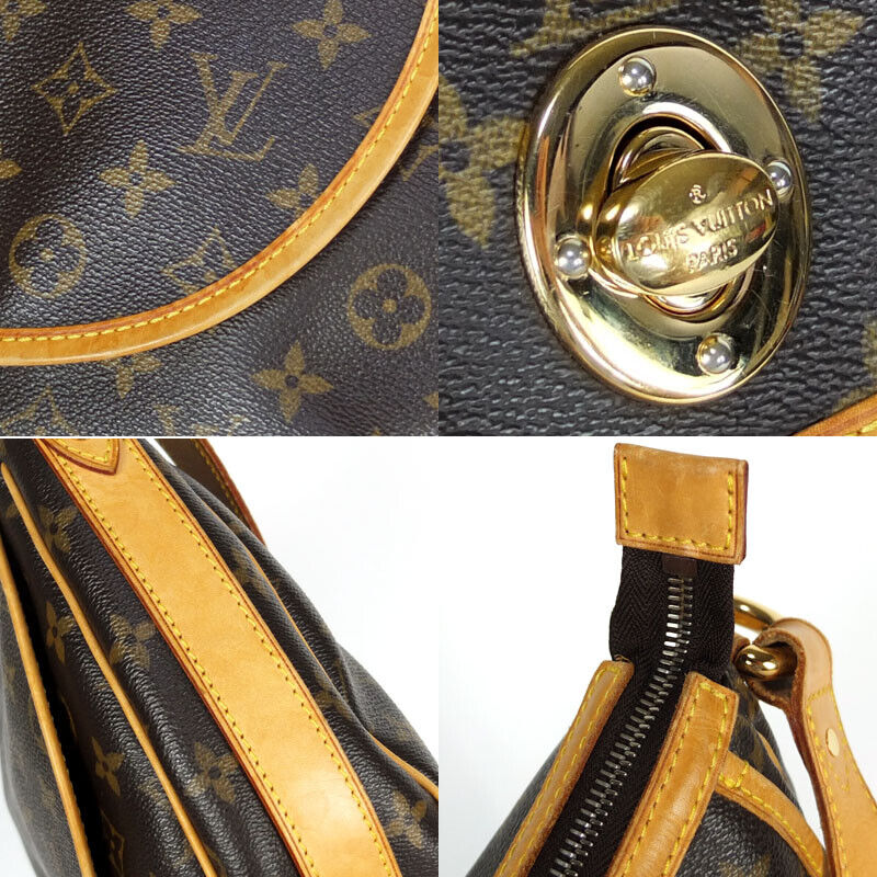 Louis Vuitton Monogram Brown Tolum PM M40076