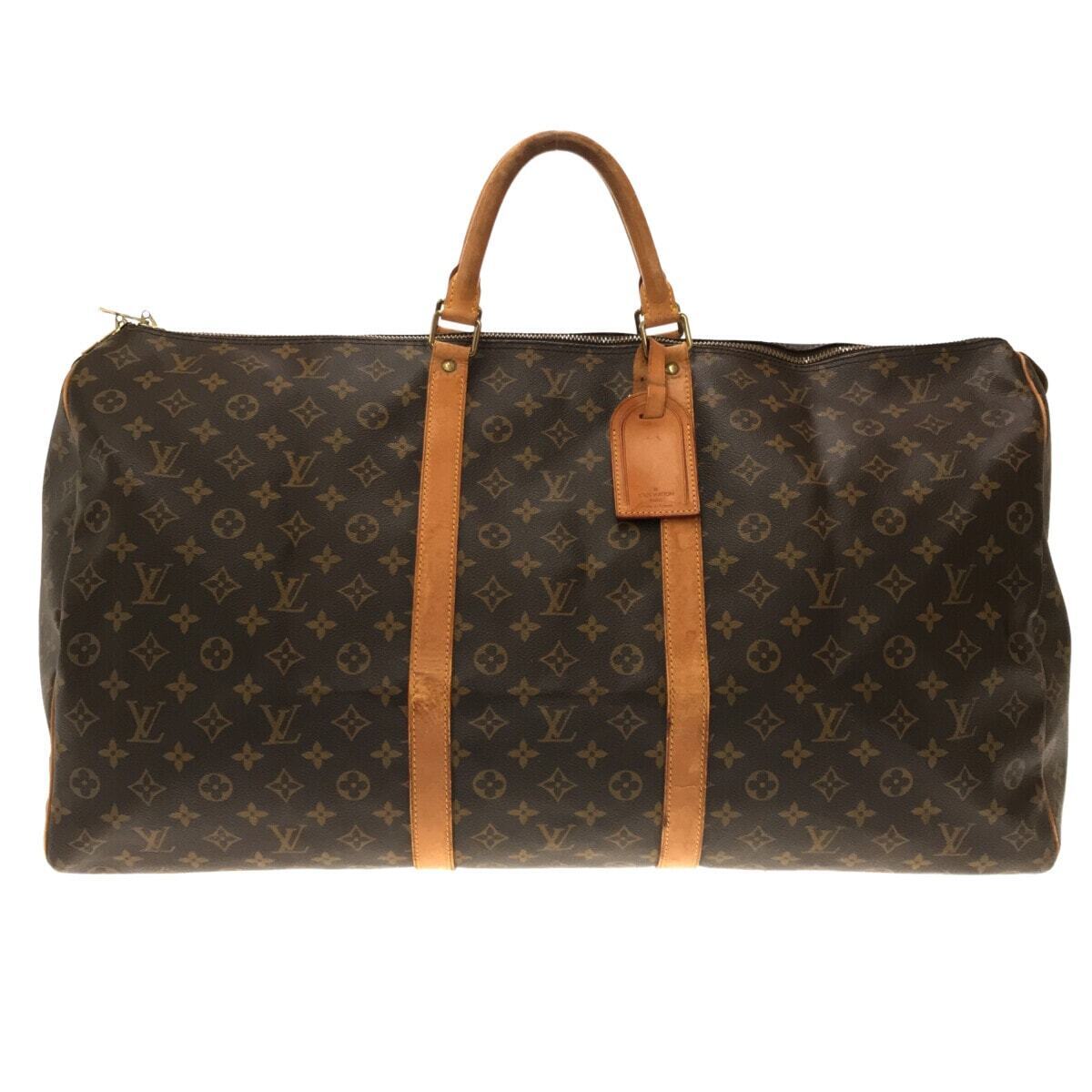 Louis Vuitton Keepall 60 Boston Bag Monogram