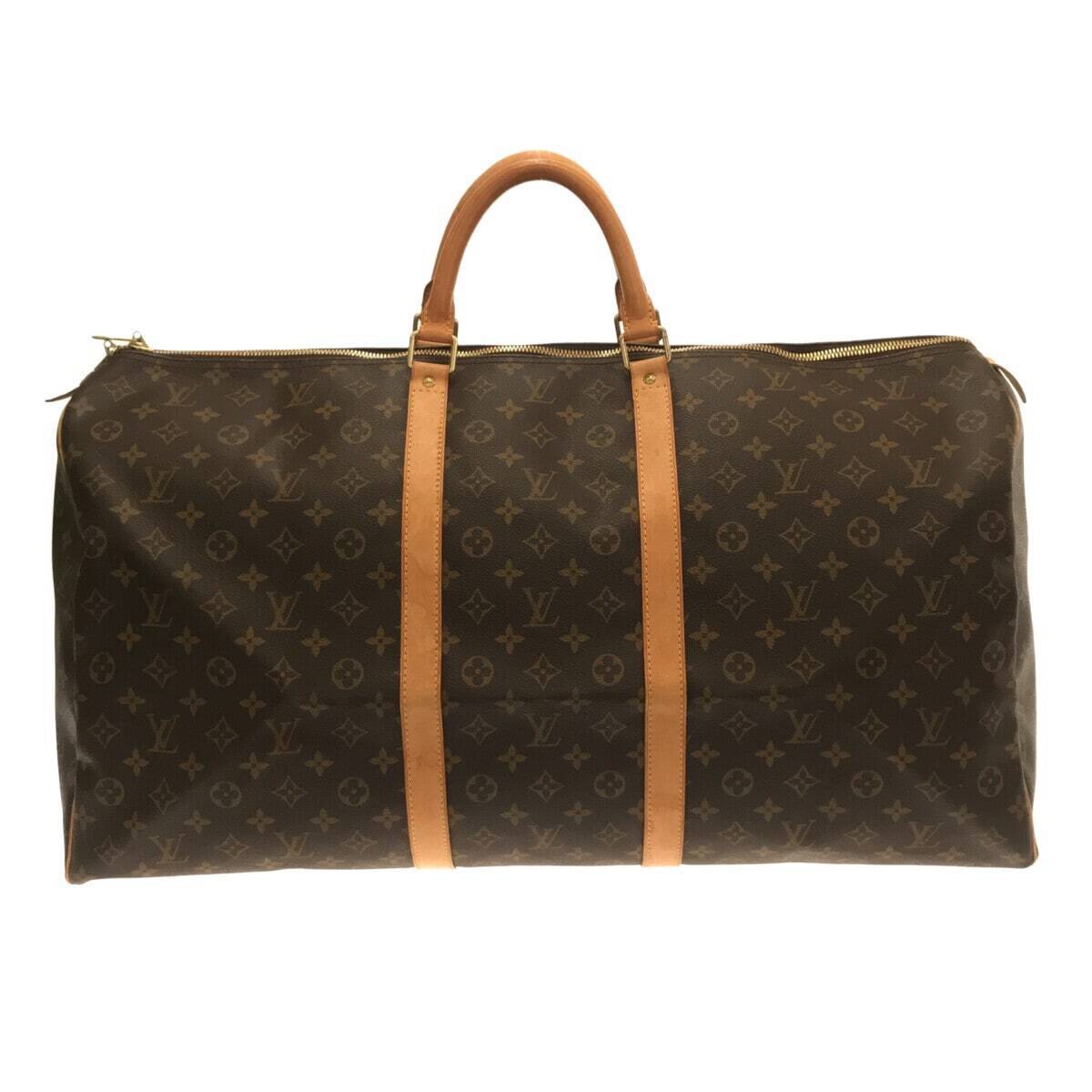 Louis Vuitton Keepall 60 Boston Bag Monogram