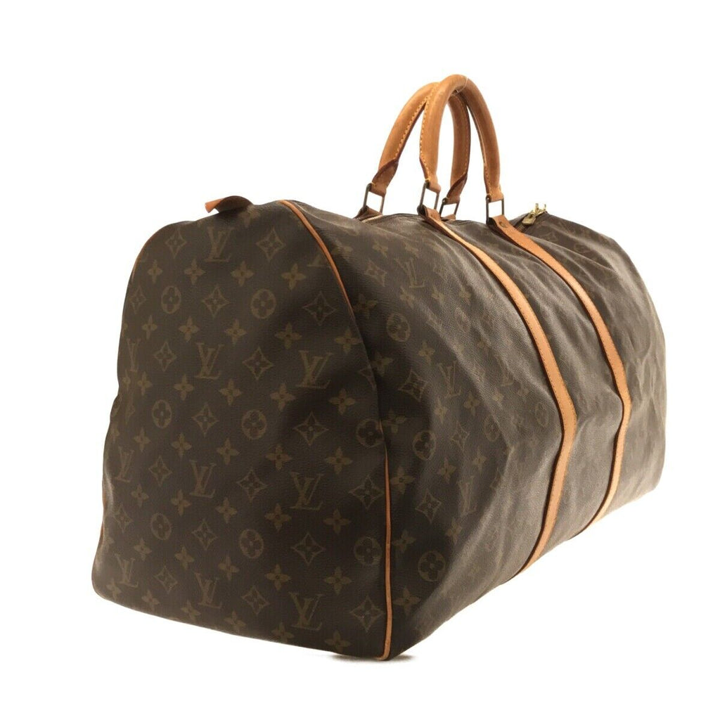 Louis Vuitton Keepall 60 Boston Bag Monogram