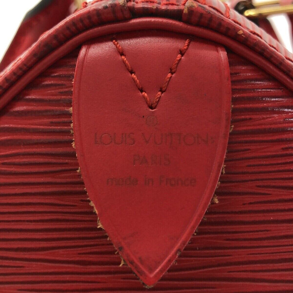 Louis Vuitton Speedy 25 Castilian Red Epi