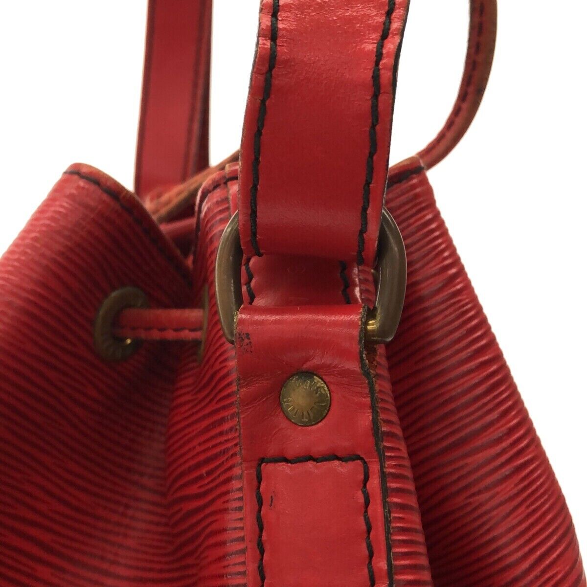 Louis Vuitton Epi Castillian Red Noe Shoulder Bag
