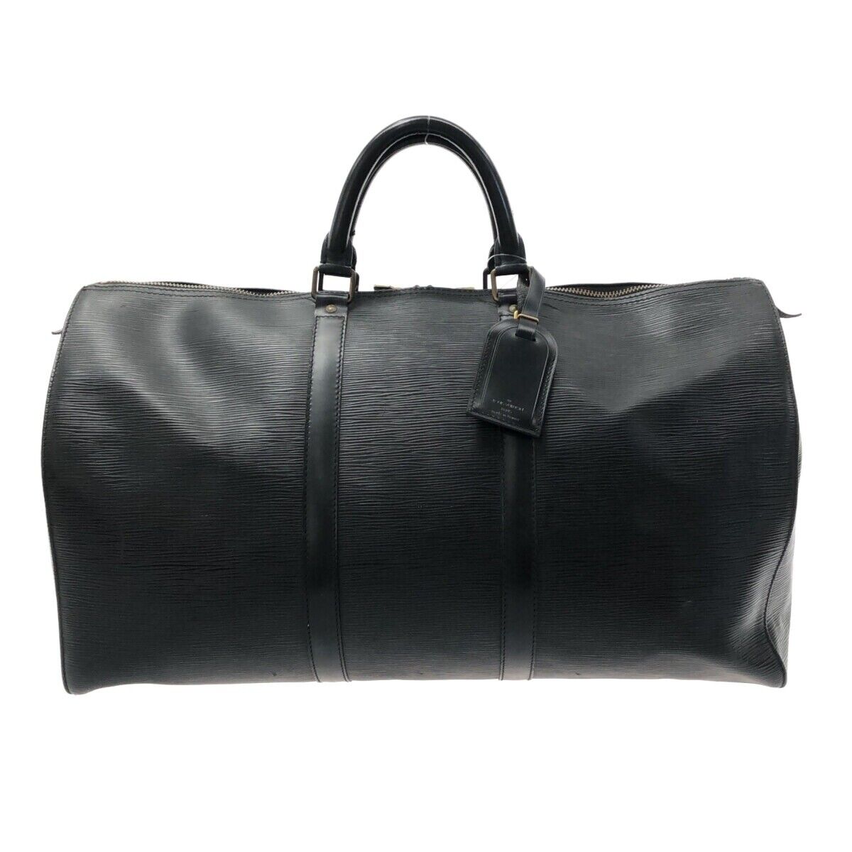 Louis Vuitton Keepall 50 Epi Black