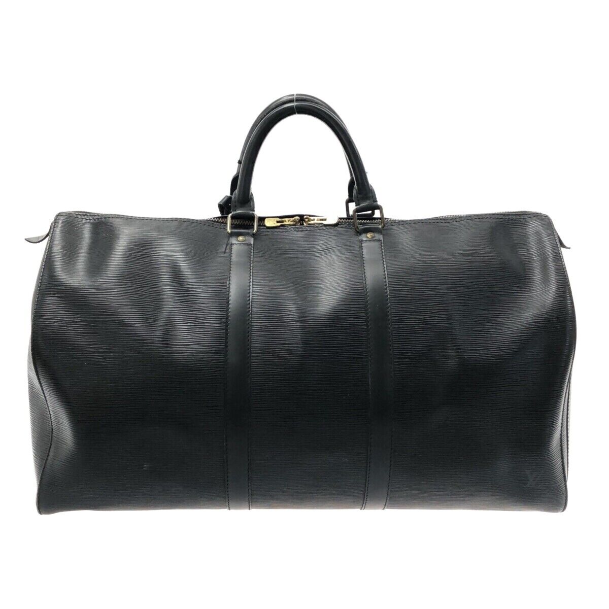 Louis Vuitton Keepall 50 Epi Black